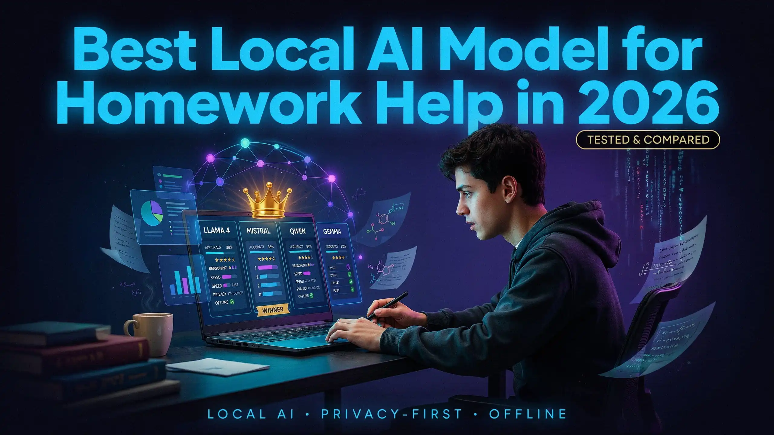 Which Local AI Model Is Best for Homework Help in 2026? Tested & Compared
